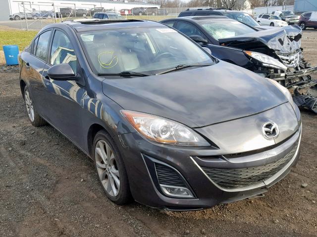 JM1BL1W63B1376349 - 2011 MAZDA 3 S CHARCOAL photo 1