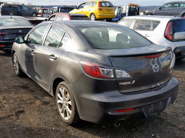 JM1BL1W63B1376349 - 2011 MAZDA 3 S CHARCOAL photo 3