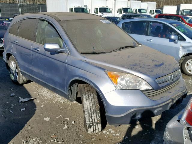 JHLRE38778C031626 - 2008 HONDA CR-V EXL BLUE photo 1