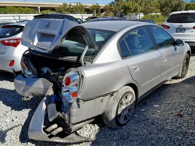 1N4AL11D85N494918 - 2005 NISSAN ALTIMA S SILVER photo 4