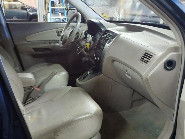 KM8JN72D05U052884 - 2005 HYUNDAI TUCSON GLS 蓝色 照片 5