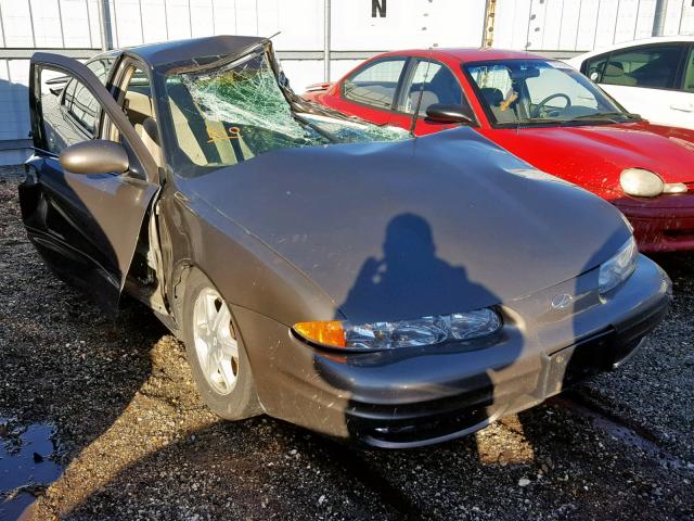 1G3NL52E72C139062 - 2002 OLDSMOBILE ALERO GL GRAY photo 1