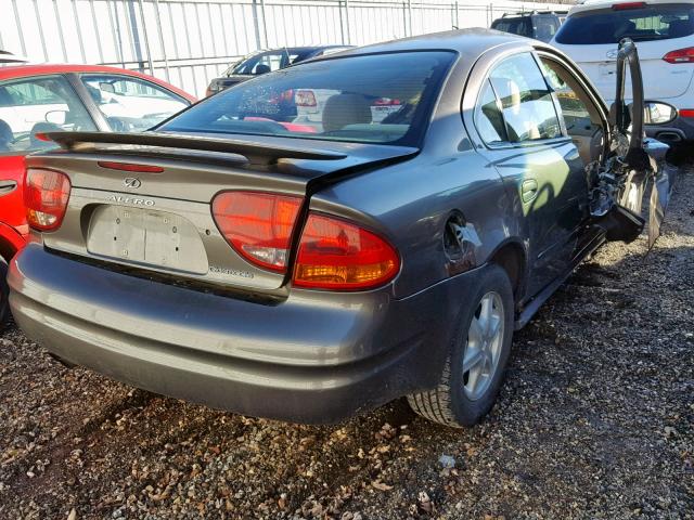 1G3NL52E72C139062 - 2002 OLDSMOBILE ALERO GL GRAY photo 4