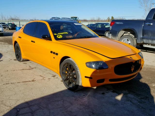 ZAMCE39A160022976 - 2006 MASERATI QUATTROPOR ORANGE photo 1