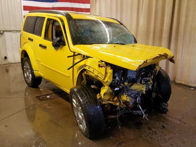 1D4PU6GX5AW175158 - 2010 DODGE NITRO DETO YELLOW photo 1