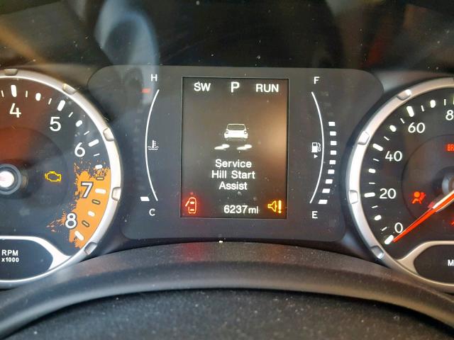 ZACCJBAB2JPH12124 - 2018 JEEP RENEGADE S BLUE photo 8