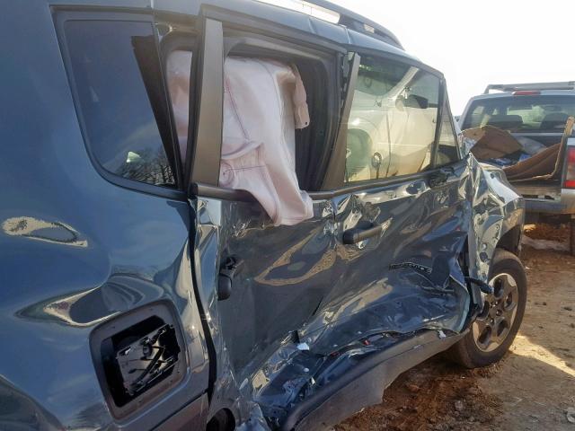 ZACCJBAB2JPH12124 - 2018 JEEP RENEGADE S BLUE photo 9