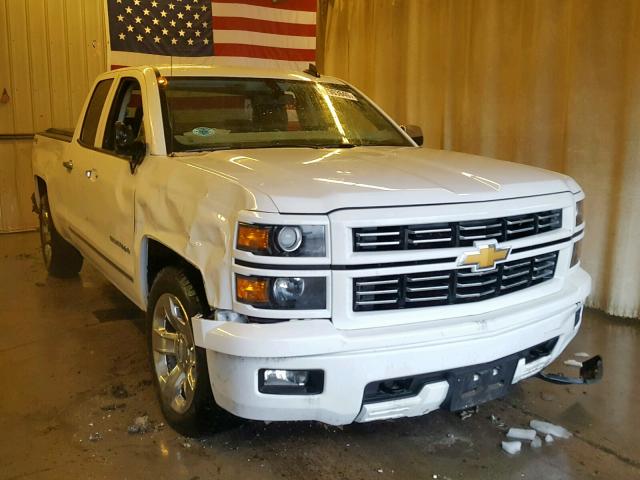 1GCVKREC3FZ276233 - 2015 CHEVROLET SILVERADO WHITE photo 1