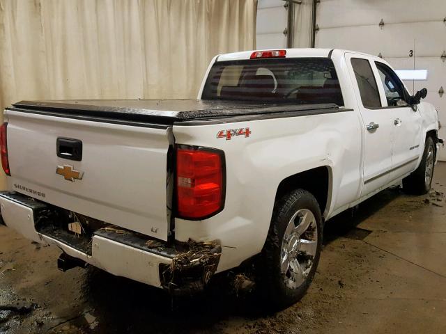 1GCVKREC3FZ276233 - 2015 CHEVROLET SILVERADO WHITE photo 4