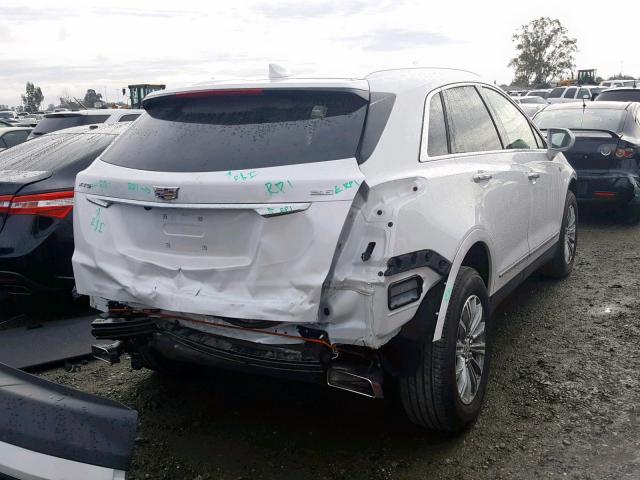 1GYKNBRS8HZ279869 - 2017 CADILLAC XT5 LUXURY WHITE photo 4