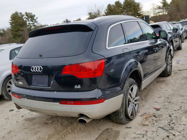 WA1AV74L87D017290 - 2007 AUDI Q7 4.2 QUA BLACK photo 4