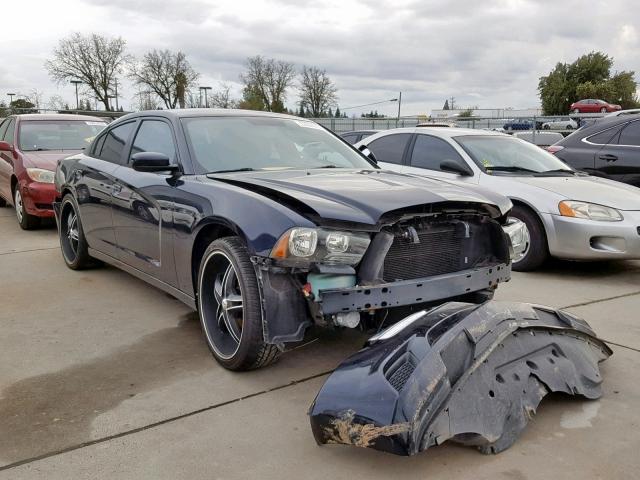 2B3CL3CG1BH543369 - 2011 DODGE CHARGER შავი ფოტო 1