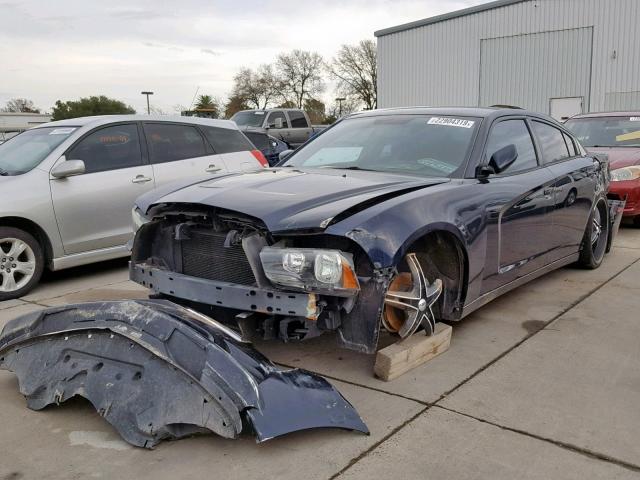 2B3CL3CG1BH543369 - 2011 DODGE CHARGER შავი ფოტო 2