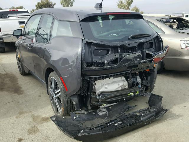 WBY1Z4C56FV501557 - 2015 BMW I3 REX Сұр фото 3