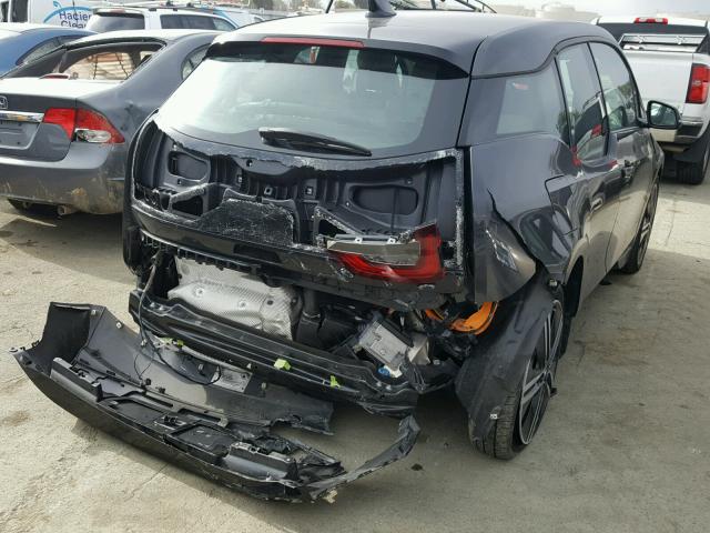 WBY1Z4C56FV501557 - 2015 BMW I3 REX Сұр фото 4