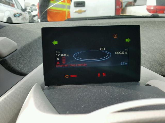 WBY1Z4C56FV501557 - 2015 BMW I3 REX Сұр фото 8