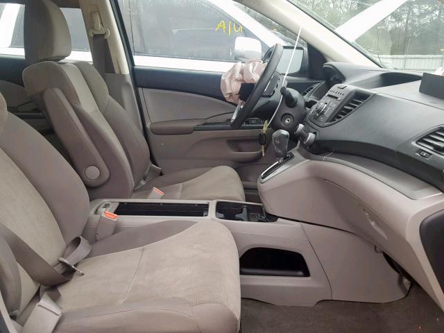 2HKRM4H34DH693150 - 2013 HONDA CR-V LX SILVER photo 5