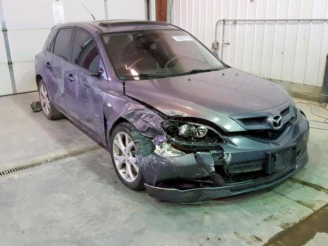 JM1BK343171690130 - 2007 MAZDA 3 HATCHBAC GRAY photo 1