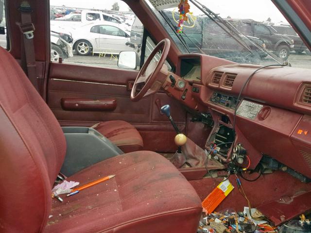 JT3VN66W9K0029784 - 1989 TOYOTA 4RUNNER VN RED photo 5