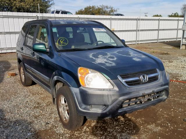 JHLRD788X2C053372 - 2002 HONDA CR-V EX 绿色 照片 1