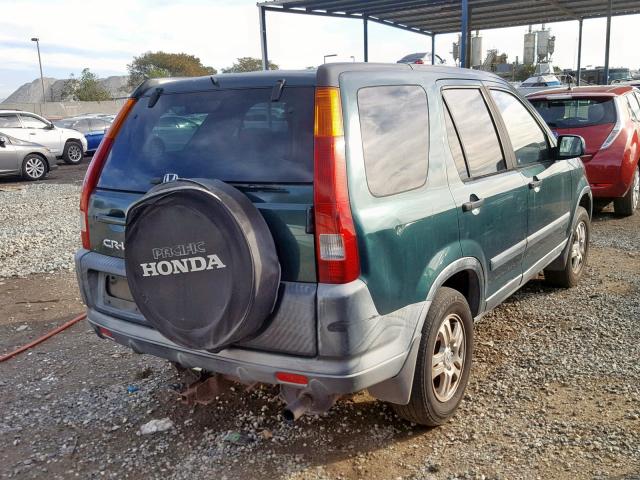 JHLRD788X2C053372 - 2002 HONDA CR-V EX 绿色 照片 4