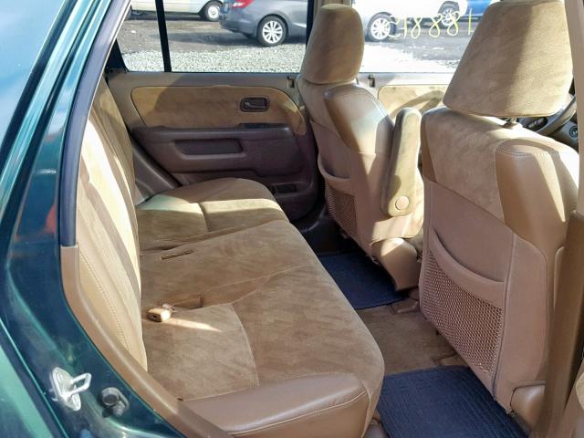 JHLRD788X2C053372 - 2002 HONDA CR-V EX 绿色 照片 6