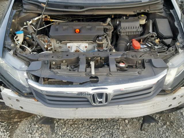 2HGFB2F87CH554442 - 2012 HONDA CIVIC EX BLACK photo 7