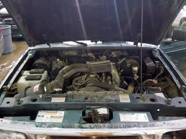 1FTCR10A0VTA40554 - 1997 FORD RANGER GREEN photo 7