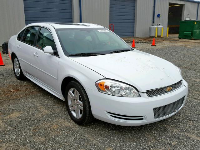 2G1WB5E32F1131358 - 2015 CHEVROLET IMPALA LIM WHITE photo 1