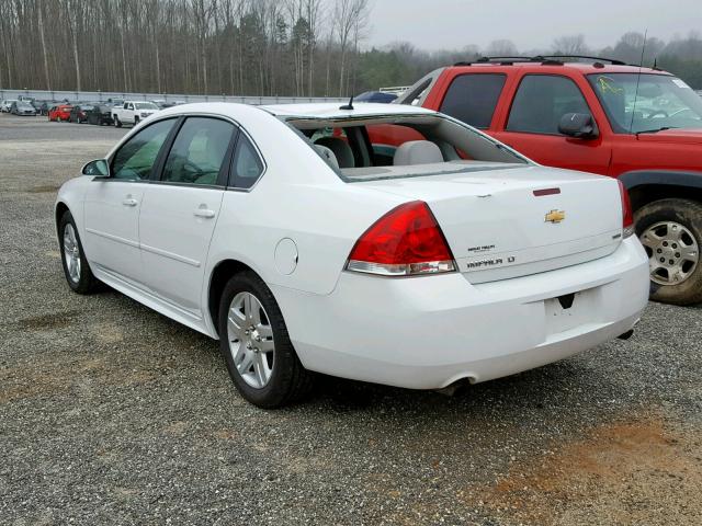 2G1WB5E32F1131358 - 2015 CHEVROLET IMPALA LIM WHITE photo 3