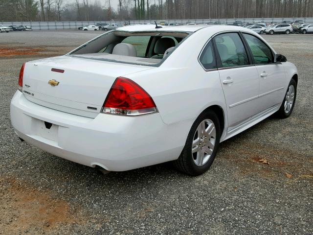 2G1WB5E32F1131358 - 2015 CHEVROLET IMPALA LIM WHITE photo 4