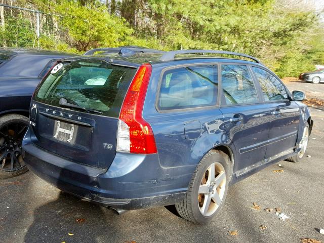 YV1672MW9B2634764 - 2011 VOLVO V50 T5 BLUE photo 4