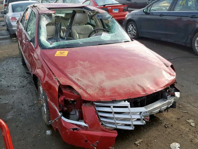 1G6KD5E66BU132881 - 2011 CADILLAC DTS LUXURY RED photo 1