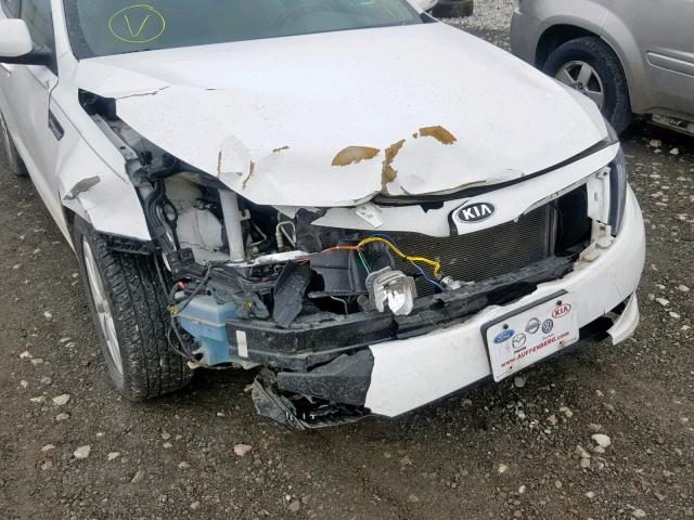 5XXGN4A72FG376239 - 2015 KIA OPTIMA EX 白色 照片 9