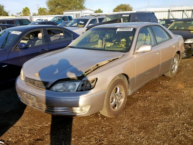 JT8BF28G0X5059601 - 1999 LEXUS ES 300 金色 照片 2