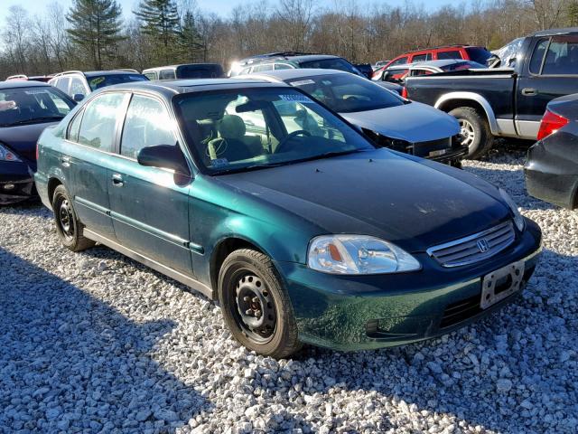 2HGEJ8640XH572754 - 1999 HONDA CIVIC EX 绿色 照片 1