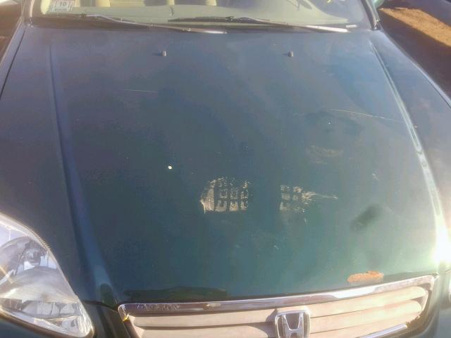 2HGEJ8640XH572754 - 1999 HONDA CIVIC EX 绿色 照片 7