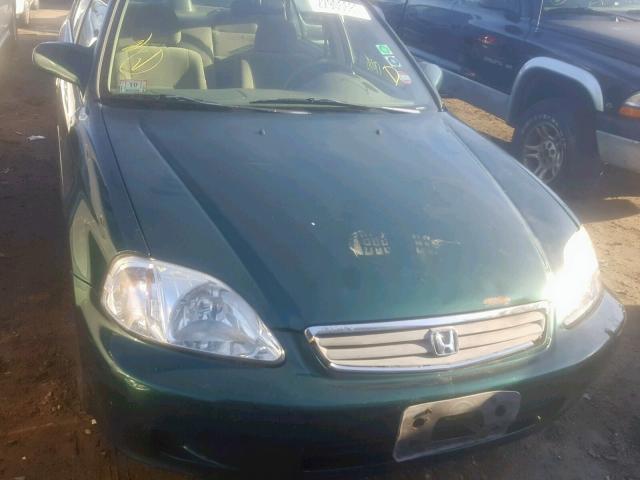 2HGEJ8640XH572754 - 1999 HONDA CIVIC EX 绿色 照片 9