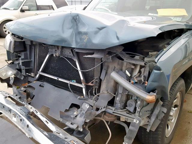 2GCEC13V061355869 - 2006 CHEVROLET SILVERADO BLUE photo 9