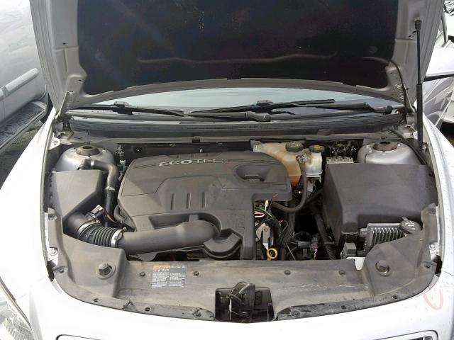 1G1ZC5E05CF116244 - 2012 CHEVROLET MALIBU 1LT SILVER photo 7