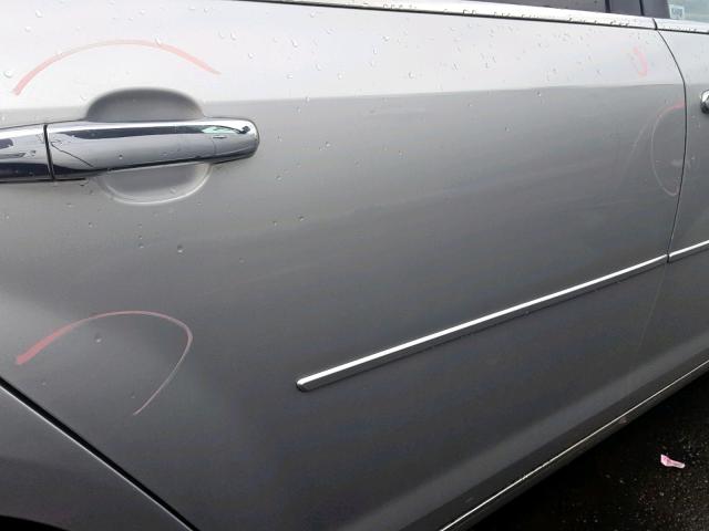 1G1ZC5E05CF116244 - 2012 CHEVROLET MALIBU 1LT SILVER photo 9