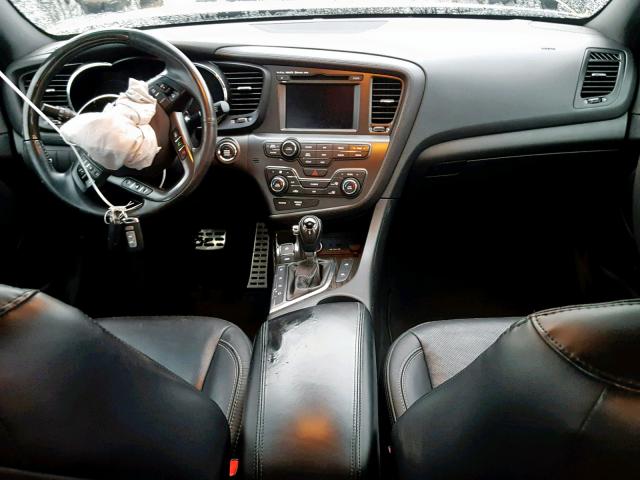 5XXGR4A61DG214515 - 2013 KIA OPTIMA SX 灰色 照片 9