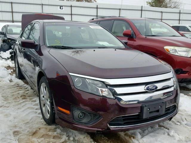 3FAHP0HA1CR339131 - 2012 FORD FUSION SE PURPLE photo 1