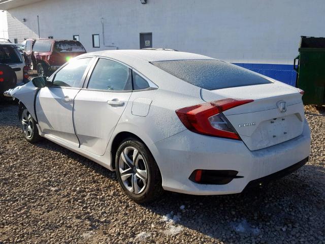 2HGFC2F57GH553526 - 2016 HONDA CIVIC LX WHITE photo 3