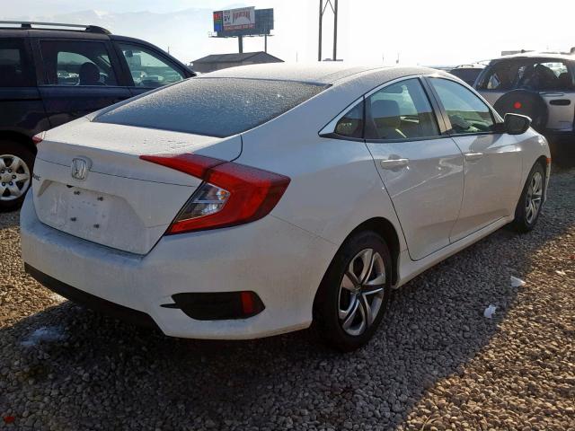 2HGFC2F57GH553526 - 2016 HONDA CIVIC LX WHITE photo 4