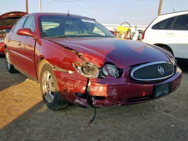 2G4WC532751347201 - 2005 BUICK LACROSSE C RED photo 1