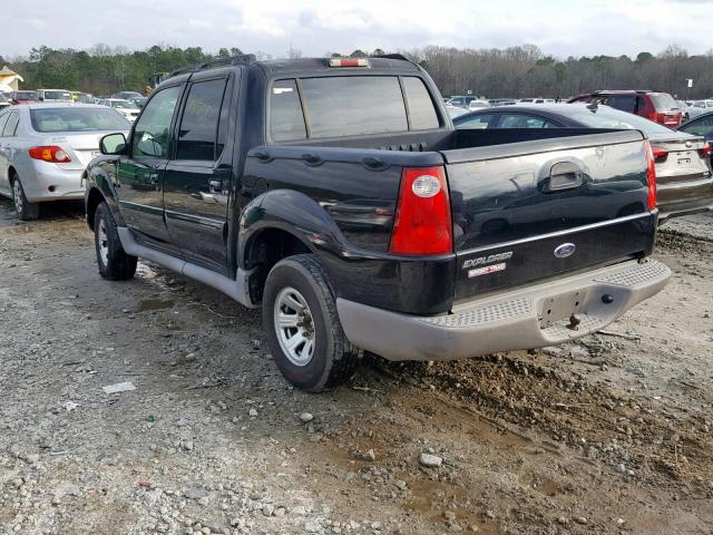 1FMZU67E11UA91687 - 2001 FORD EXPLORER S BLACK photo 3