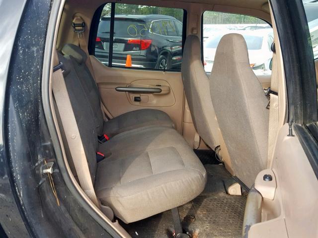 1FMZU67E11UA91687 - 2001 FORD EXPLORER S BLACK photo 6