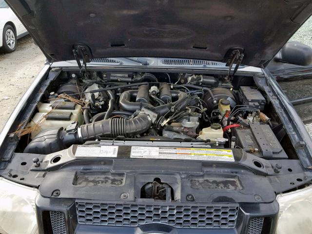 1FMZU67E11UA91687 - 2001 FORD EXPLORER S BLACK photo 7