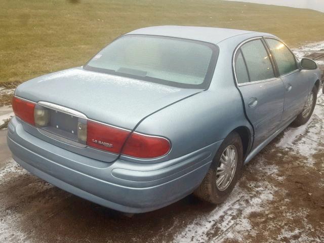 1G4HP52K934185927 - 2003 BUICK LESABRE CU BLUE photo 4